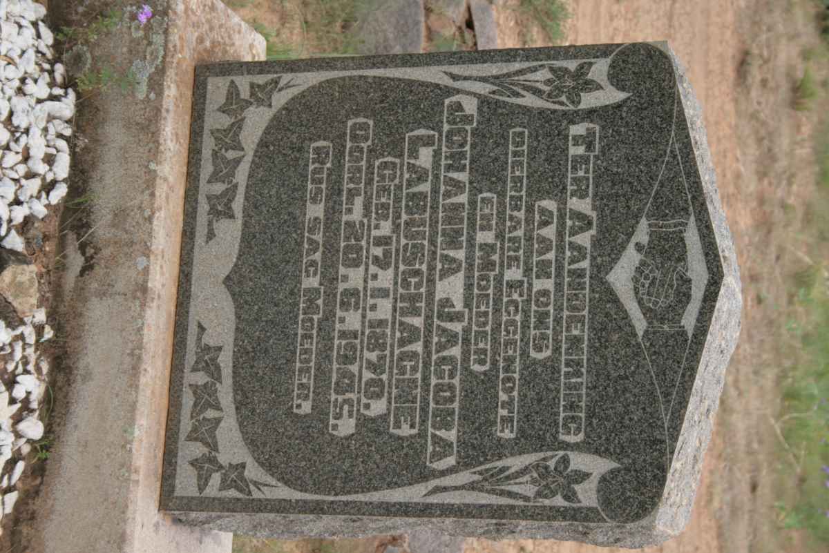 LABUSCHAGNE Johanna Jacoba 1870-1945