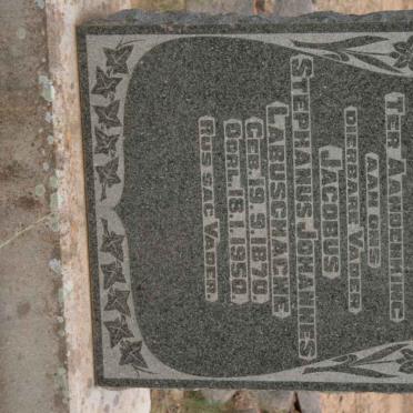 LABUSCHAGNE Jacobus Stepanus Johannes  1870-1950