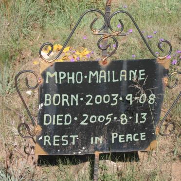 MAILANE Mpho 2003-2005