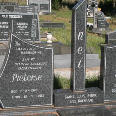 NEL Pieterse 1916-1995 &amp; Maria 1927-1995