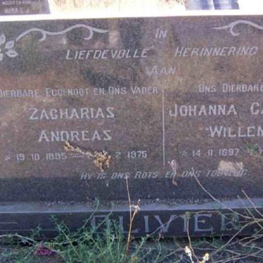 OLIVIER Zacharias Andreas 1895-1975 &amp; Johanna Catharina Willemina 1897-1988
