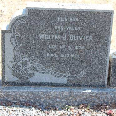 OLIVIER Willem J. 1876-1974 &amp; Elsie I.J. WELDHAGEN 1876-1957