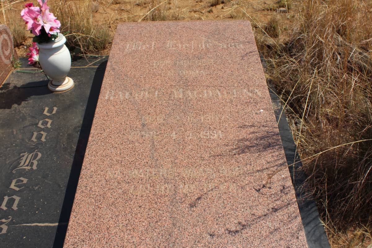 RENSB?? Rachel Magdalena, van 1907-199?