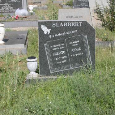 SLABBERT Christo 1939-1997 &amp; Annie 1943-