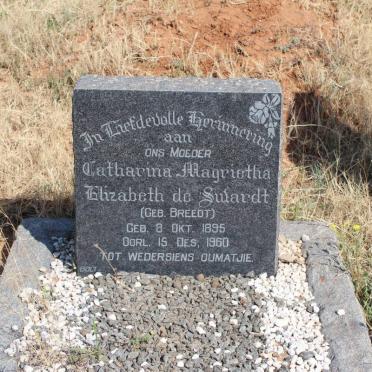 SWARDT Catharina Magrietha Elizabeth, de nee BREEDT 1895-1960