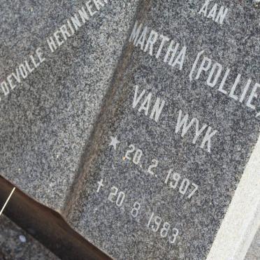 WYK Martha, van 1907-1983