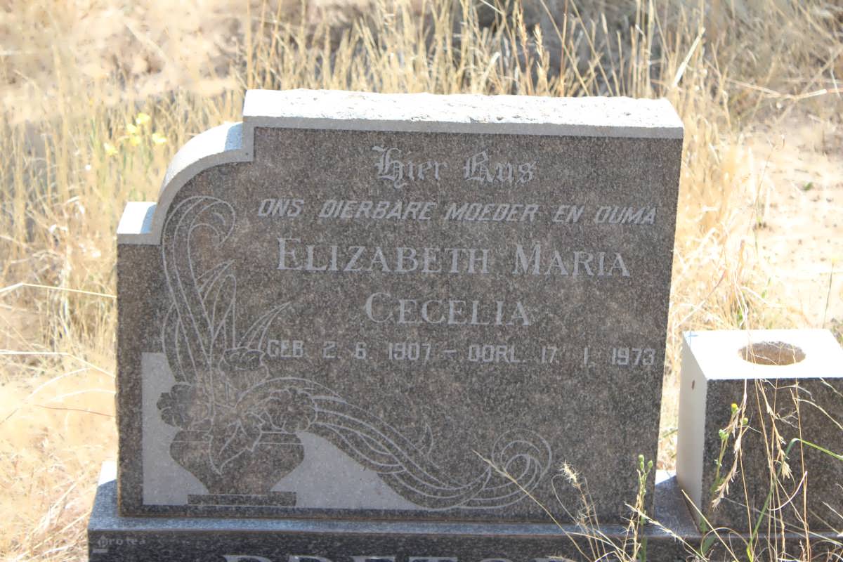 ? Elizabeth Maria Cecelia 1907-1973