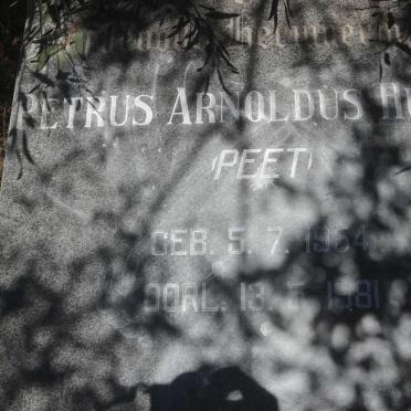 HUMAN Petrus Arnoldus 1954-1981