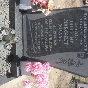 HEINEMANN Dorothy Margaret nee DU TOIT 1936-2020