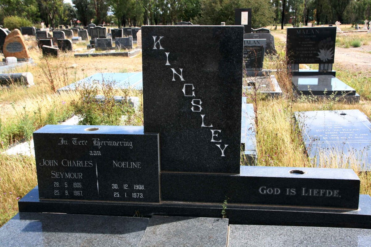 KINGSLEY John Charles Seymour 1905-1967 & Noeline 1908-1973