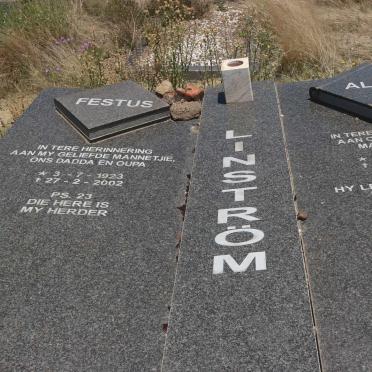 LINSTRÖM Festus 1923-2002 &amp; Alma 1926-