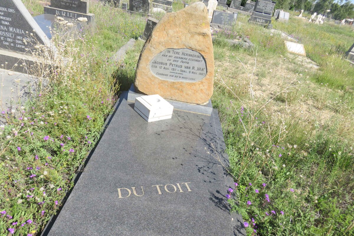 TOIT Jacobus Petrus van R., du 1911-1963