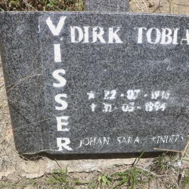 VISSER Dirk Tobias 191?- 19??