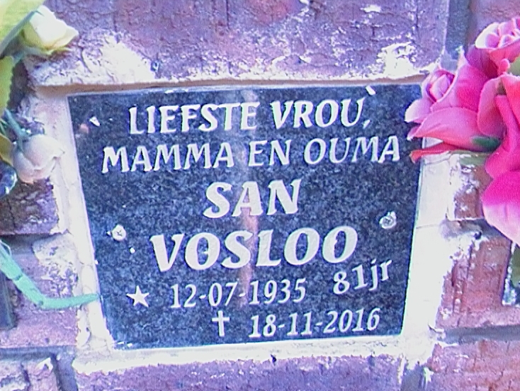VOSLOO San 1935-2016