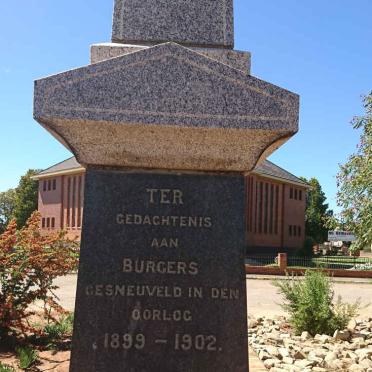 3. Anglo-Boeroorlog Burgermonument