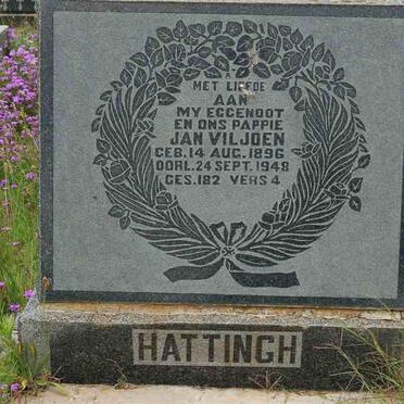HATTINGH Jan Viljoen 1896-1948