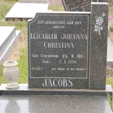 JACOBS Elizabeth Johanna Christina 1907-1994
