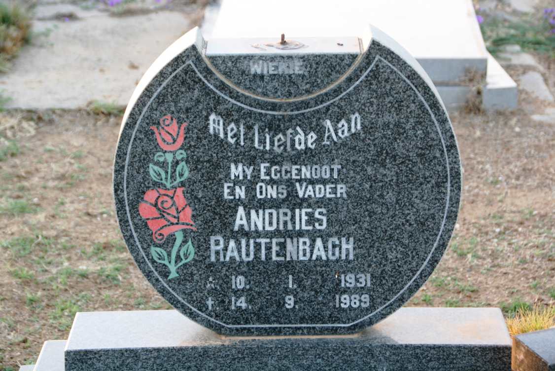 RAUTENBACH Andries 1931-1989