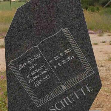SCHUTTE Rayno 1928-1976