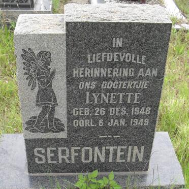 SERFONTEIN Lynette 1948-1949