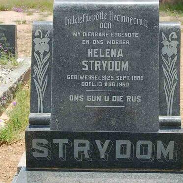 STRYDOM Helena nee WESSELS 1888-1950