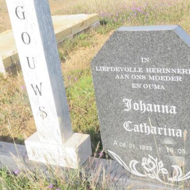 GOUWS Johanna Catharina 1933-2010
