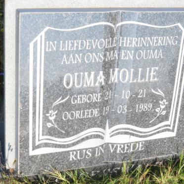 GROENEWALD Mollie 1921-1989