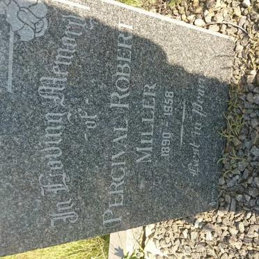 MILLER Percival Robert 1890-1958