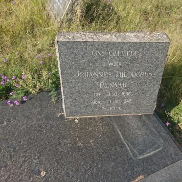 PIENAAR Johannes Theodorus 1886-1945 &amp; Margaretha Isabella VIVIER 1893-1967