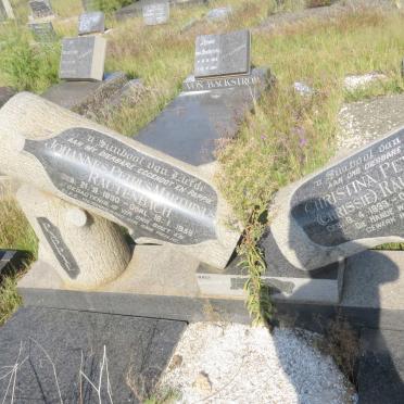 RAUTENBACH Johannes Petrus Marthinus 1890-1958 &amp; Christina Petronella 1893-1972