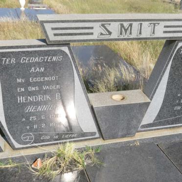 SMIT Hendrik B. 1922-1974 &amp; Elsie P. 1921-1985