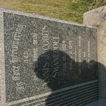 SWANEPOEL Annis Jacobus 1934-1945