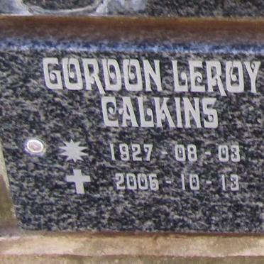 CALKINS Gordon Leroy 1927-2006