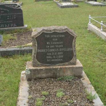 APPELGRYN Andries Cornelis 1889-1956