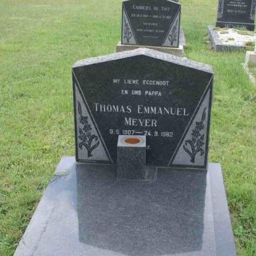 MEYER Thomas Emmanuel 1907-1962