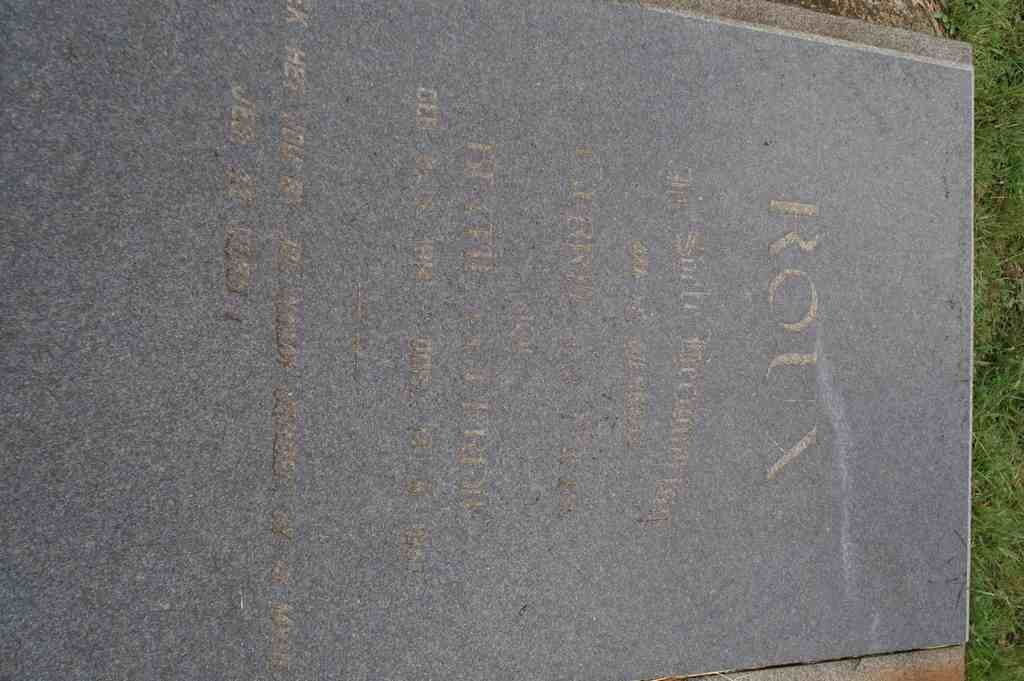 ROUX Gerrie 1914-1937 &amp; Maria