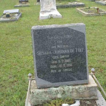 TOIT Susara Johanna, du nee SMITH 1888-1956