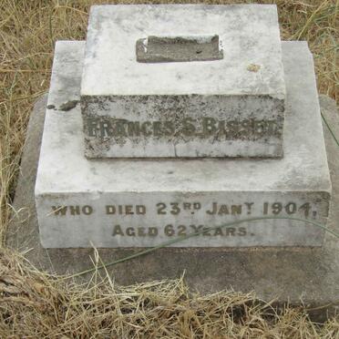 BISSET Frances S. -1904