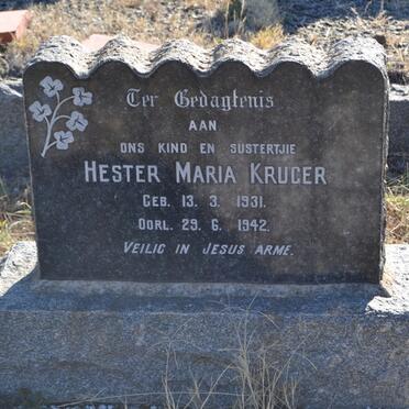 KRUGER Hester Maria 1931-1942