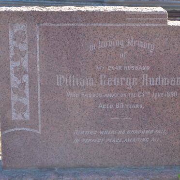 RUDMAN William George -1940