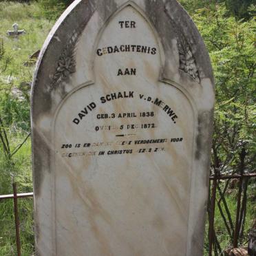 MERWE David Schalk, v.d. 1838-1872