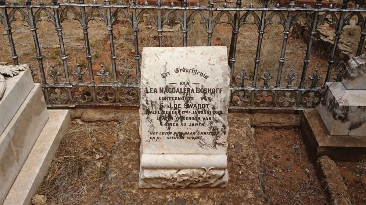 SWARDT Lea Magdalena, de nee BOSHOFF -186?