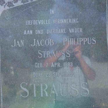 STRAUSS Jan Jacob Philippus 1883-1953