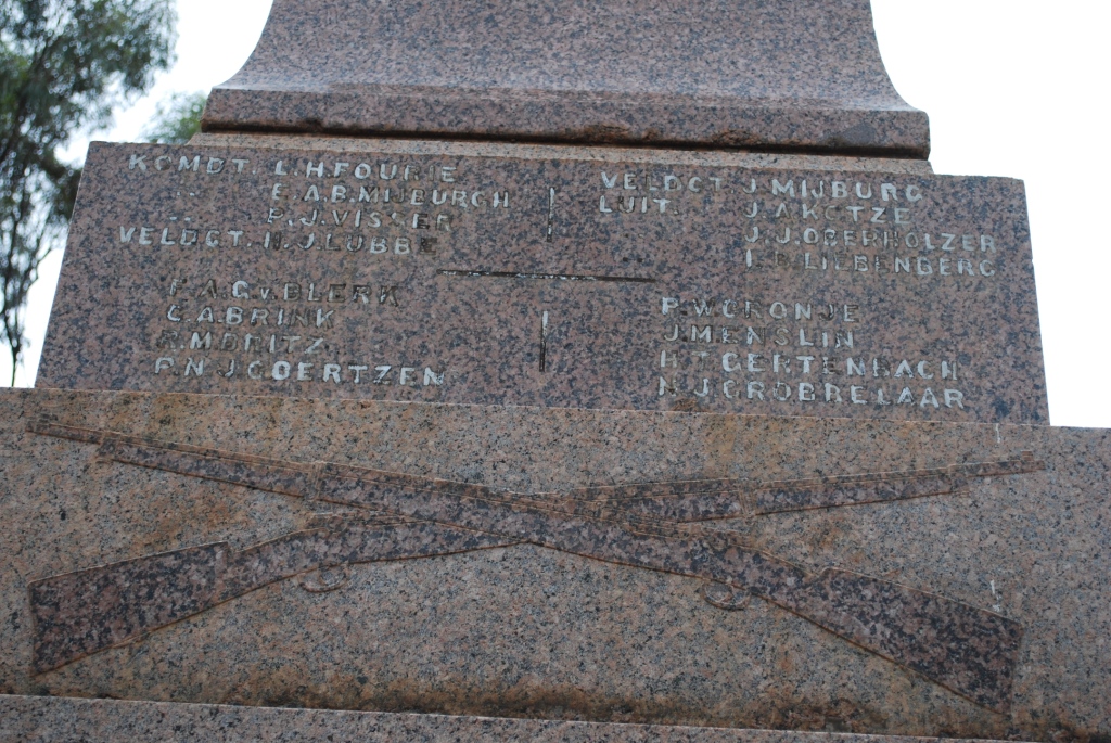 3. Anglo Boer War monument