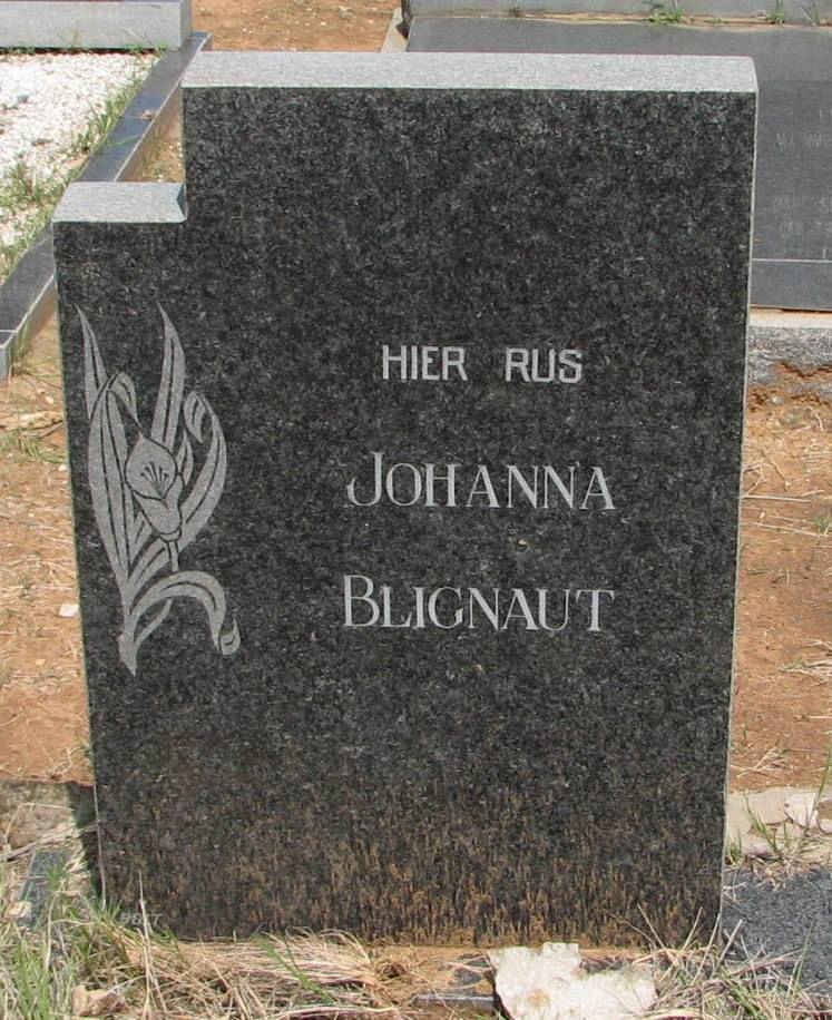 BLIGNAUT Johanna 