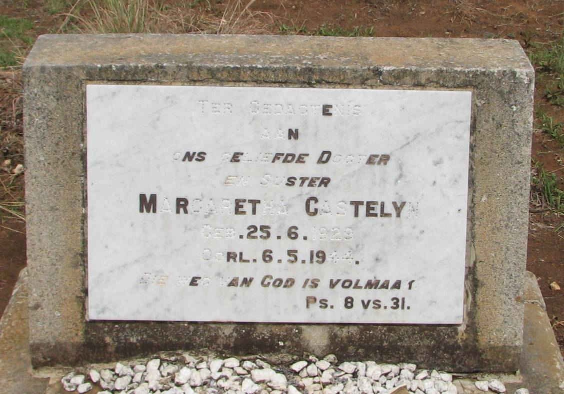 CASTELYN Margaret 1923-1948