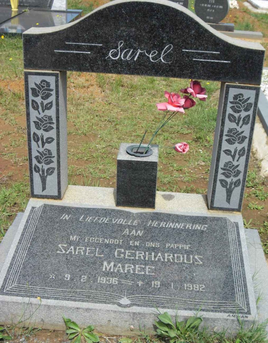 MAREE Sarel Gerhardus 1936-1982