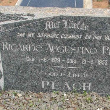 PEACH Ricardo Augustino 1879-1953