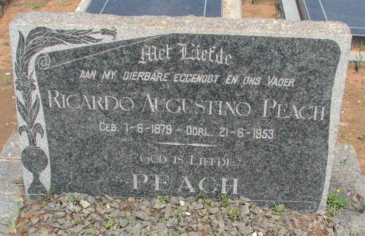 PEACH Ricardo Augustino 1879-1953