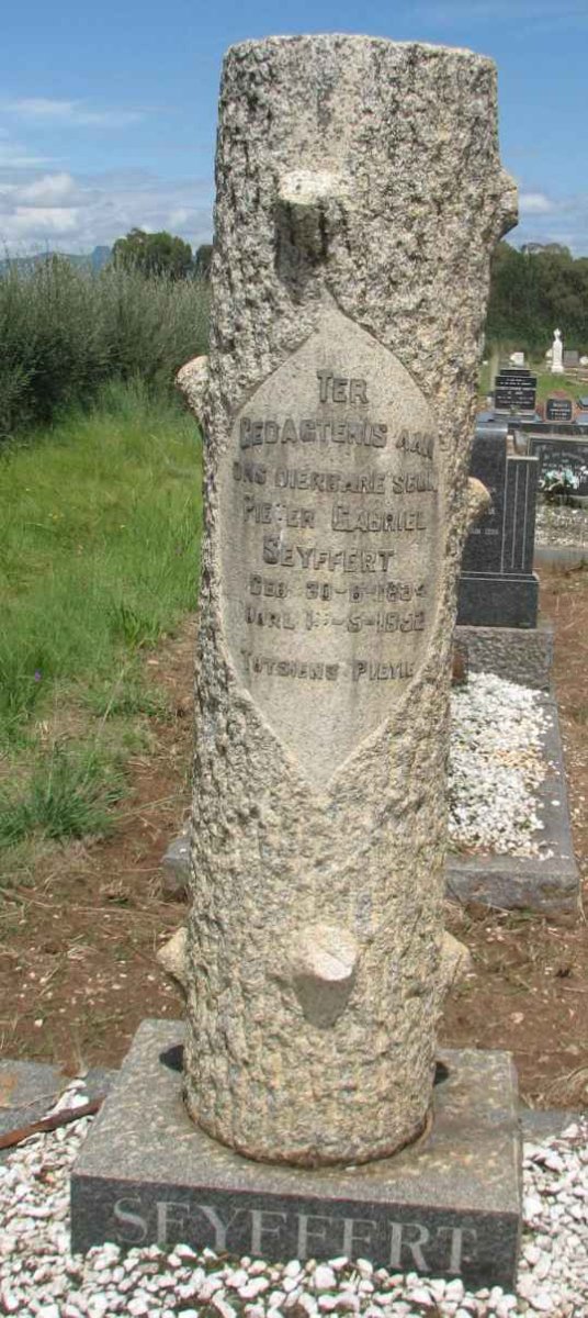SEYFFERT Pieter Gabriel ?-1953